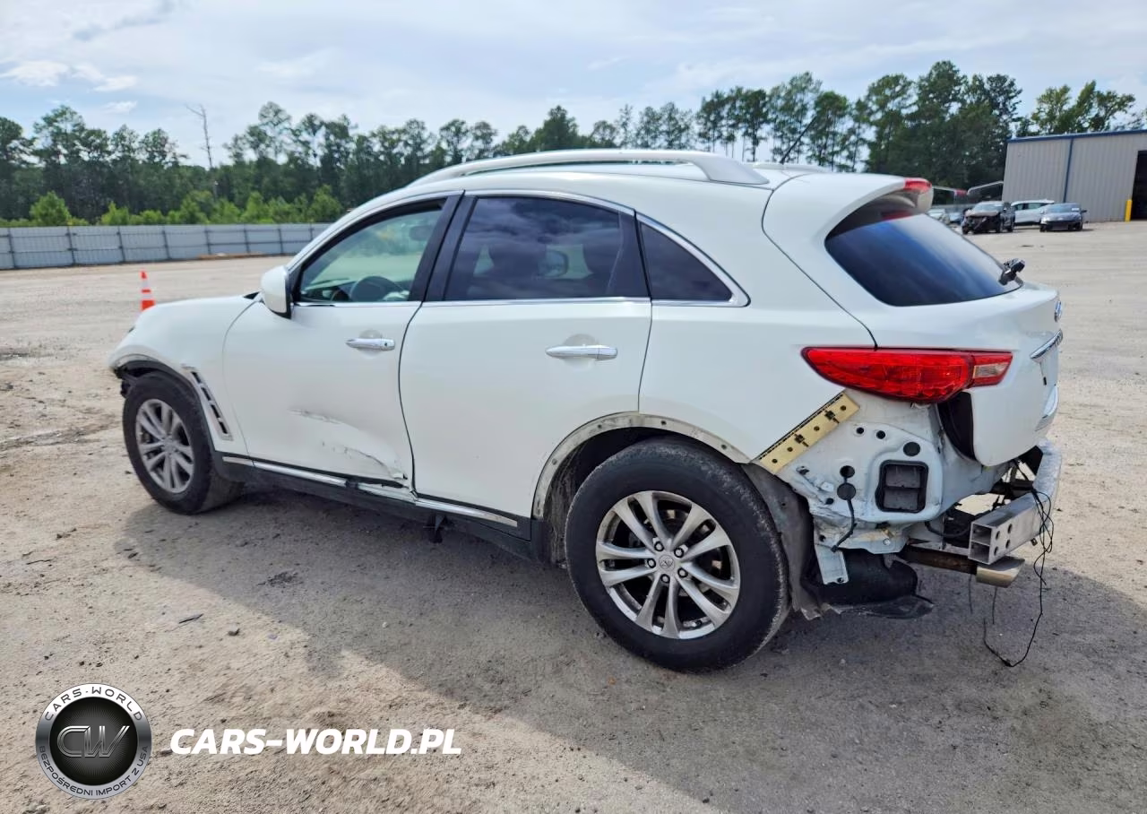 2012 Infiniti Fx35 Base VIN:JN8AS1MU5CM120704 - 2