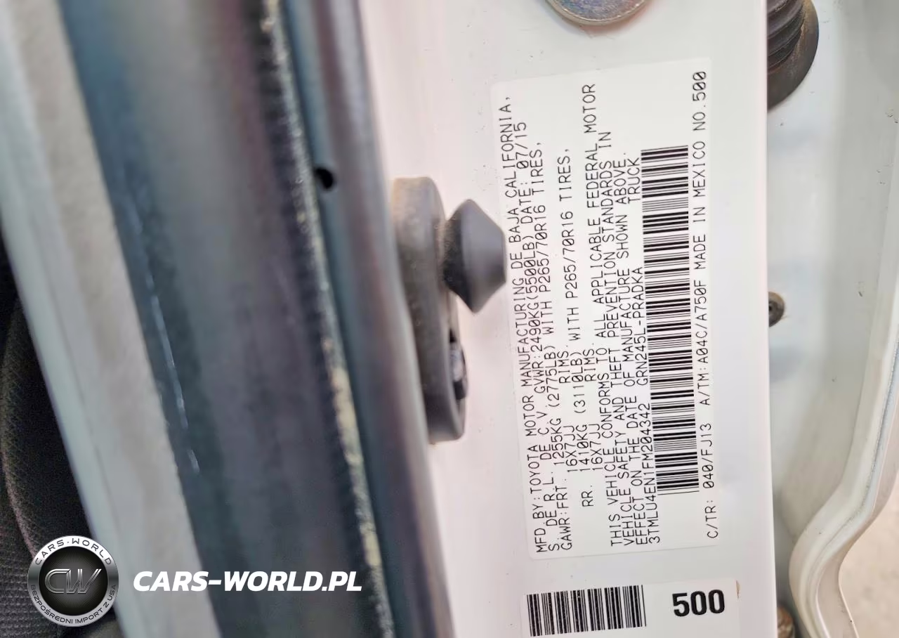 2015 Toyota Tacoma V6 VIN:3TMLU4EN1FM204342 - 12