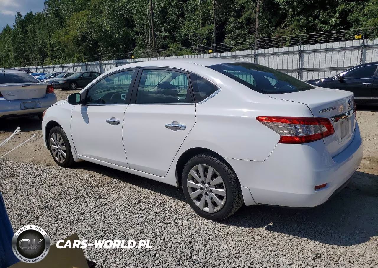 2014 Nissan Sentra Sv VIN:3N1AB7AP6EL617161 - 2