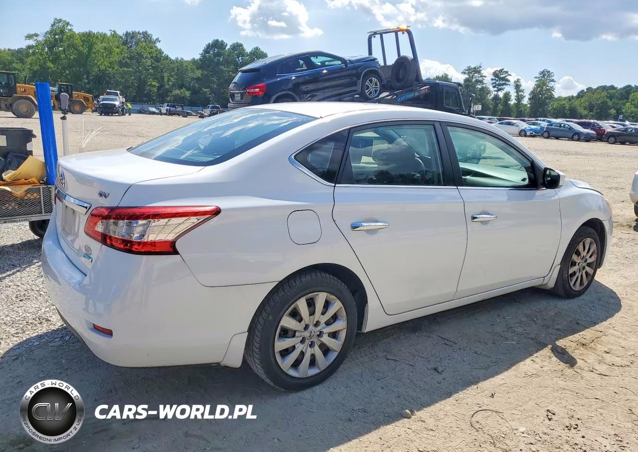 2014 Nissan Sentra Sv VIN:3N1AB7AP6EL617161 - 3