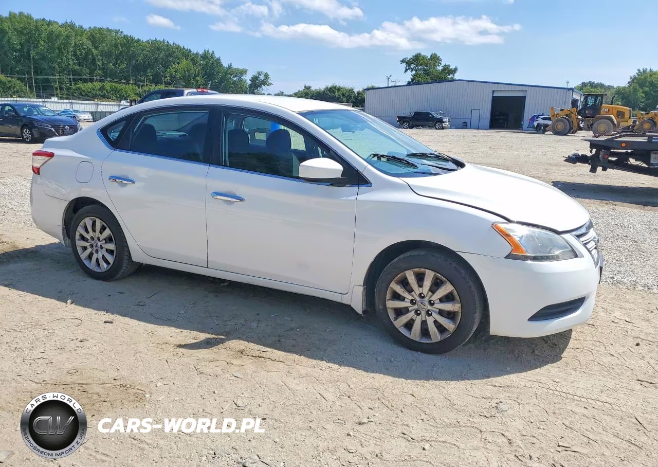 2014 Nissan Sentra Sv VIN:3N1AB7AP6EL617161 - 4