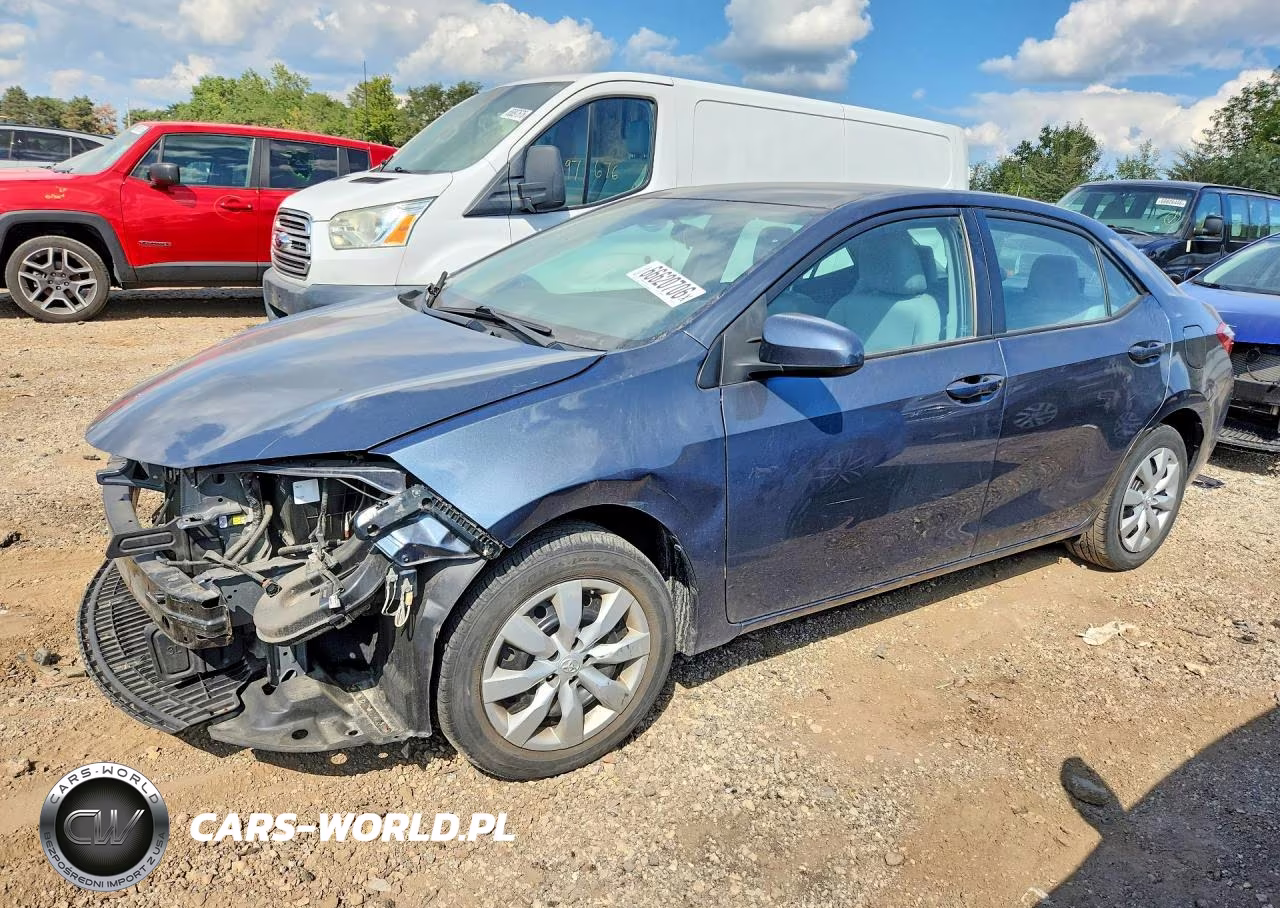 2016 Toyota Corolla Le VIN:2T1BURHE9GC583623 - 1