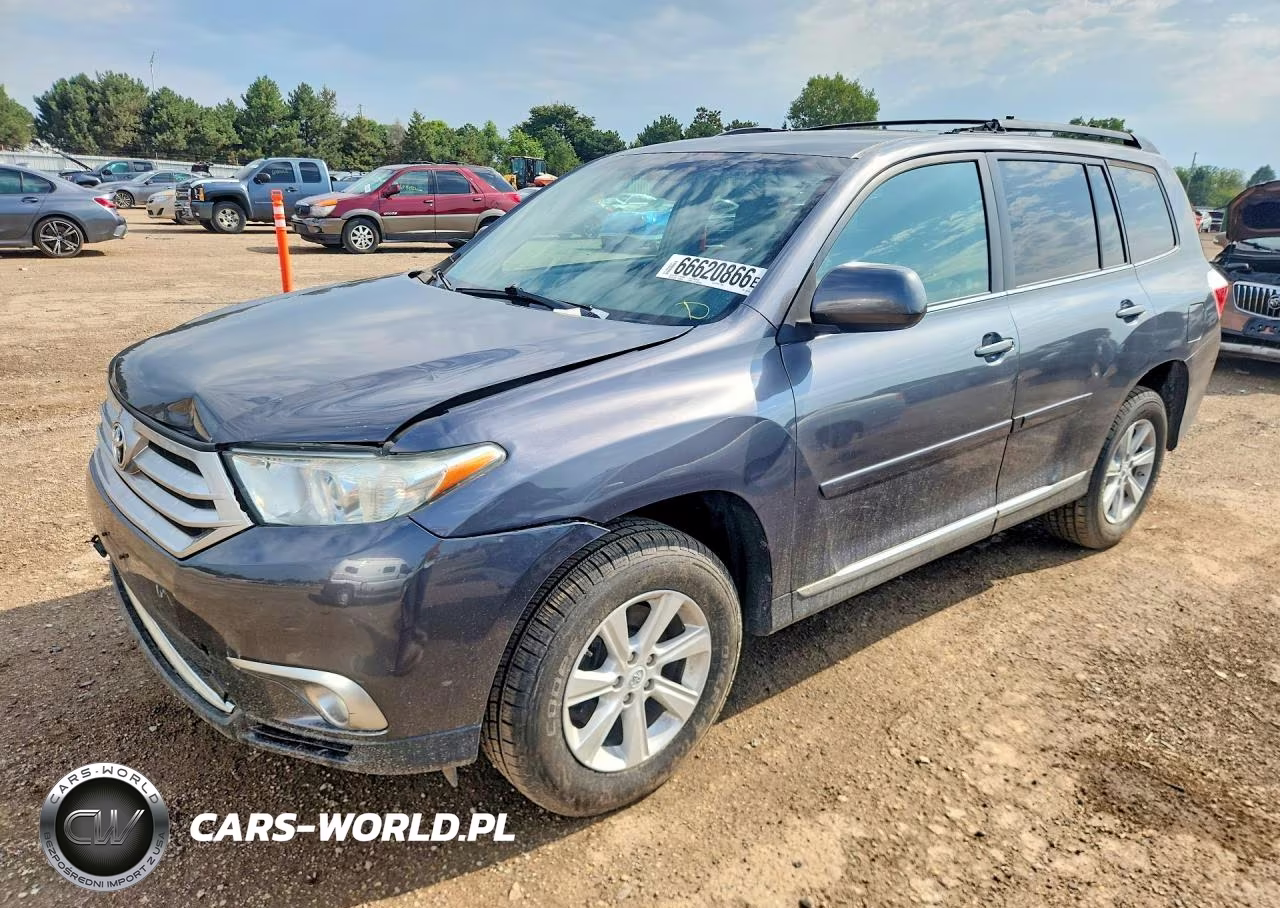 2011 Toyota Highlander Se VIN:5TDBK3EH4BS080325 - 1