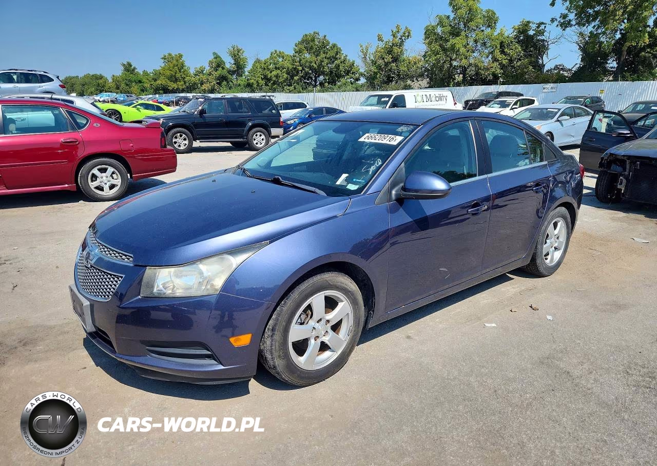 2014 Chevrolet Cruze Lt VIN:1G1PC5SB3E7465381 - 1