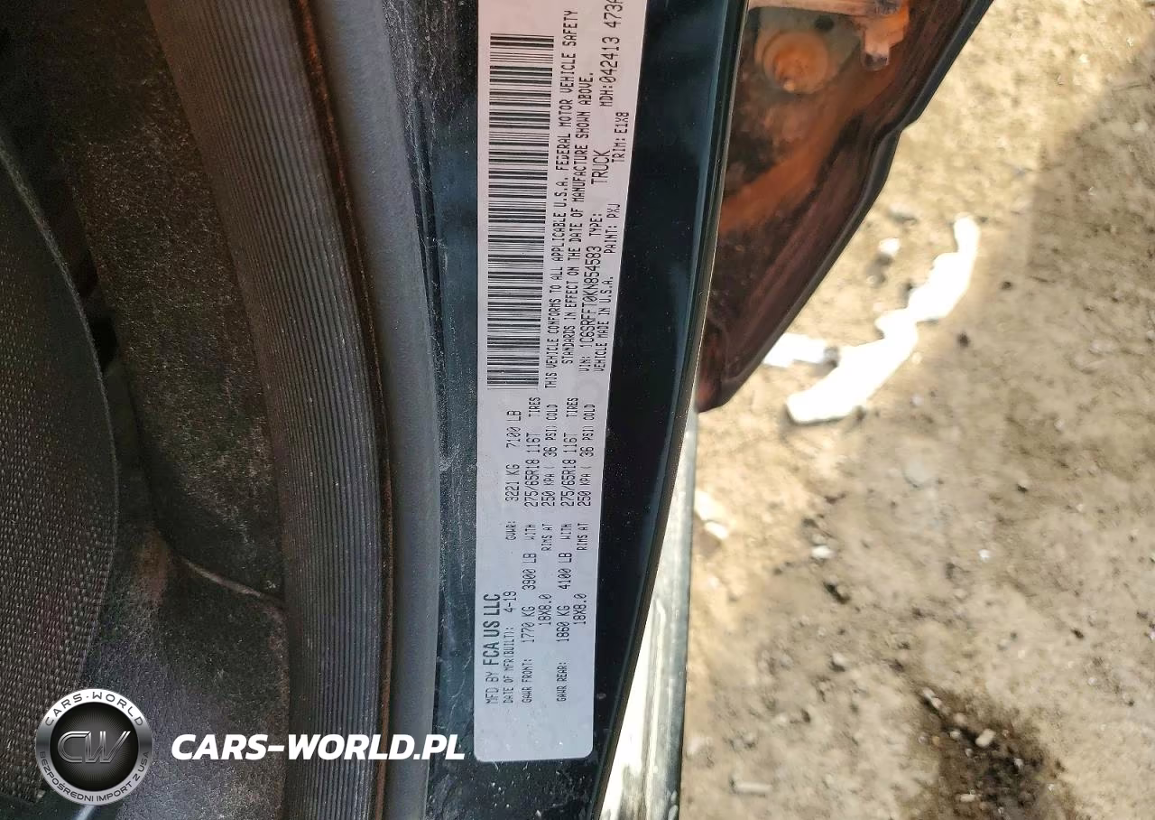 2019 Ram 1500 Big Horn-Lone Star VIN:1C6SRFFT0KN854583 - 12