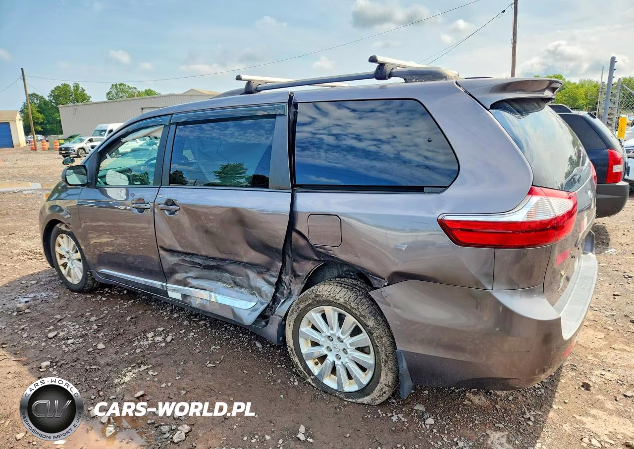 2015 Toyota Sienna Le VIN:5TDJK3DC3FS127366 - 2