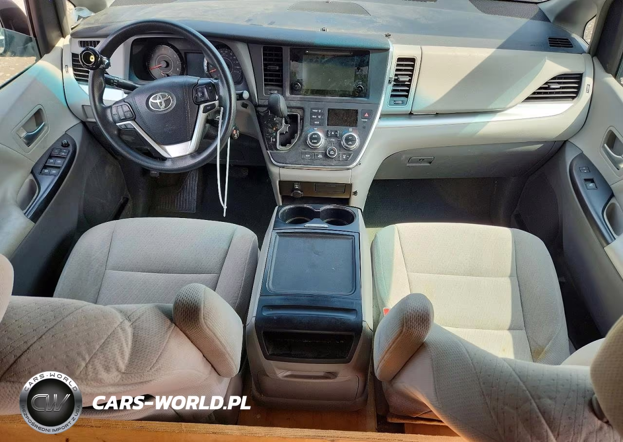 2015 Toyota Sienna Le VIN:5TDJK3DC3FS127366 - 8