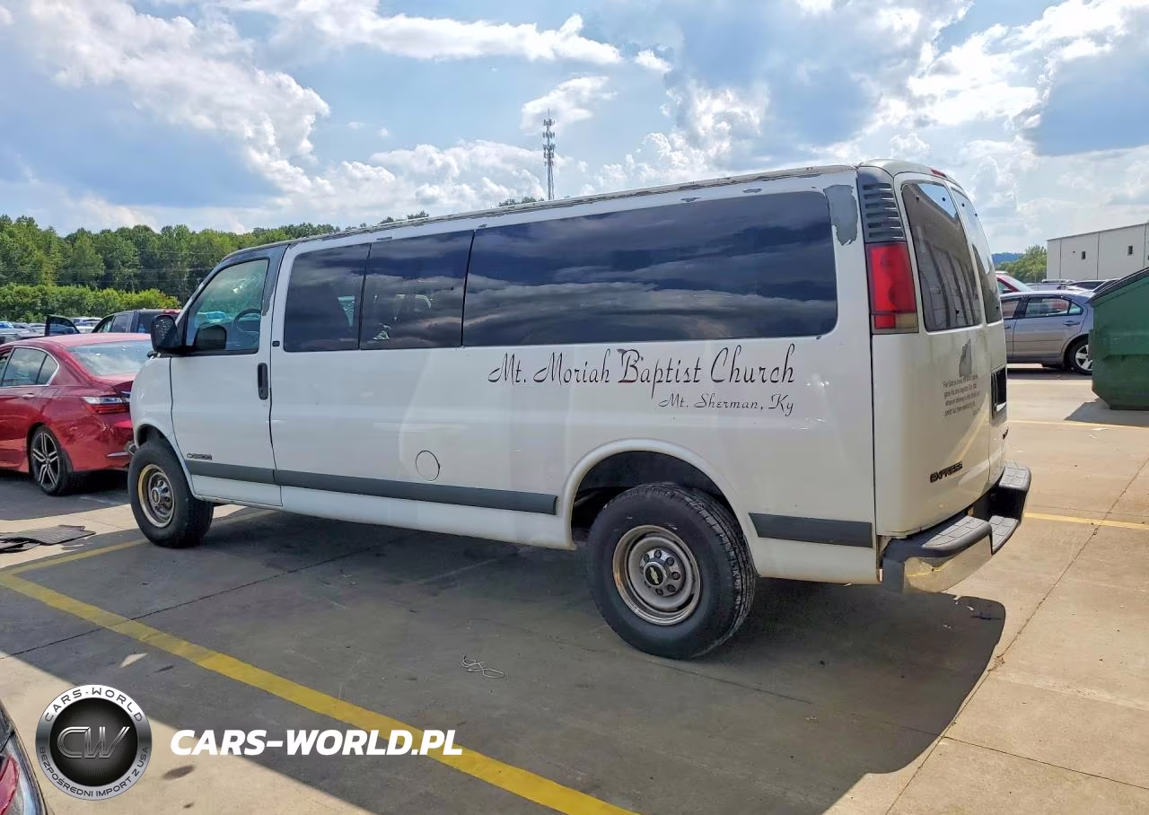 2002 Chevrolet Express G3500 VIN:1GAHG39G621126806 - 2