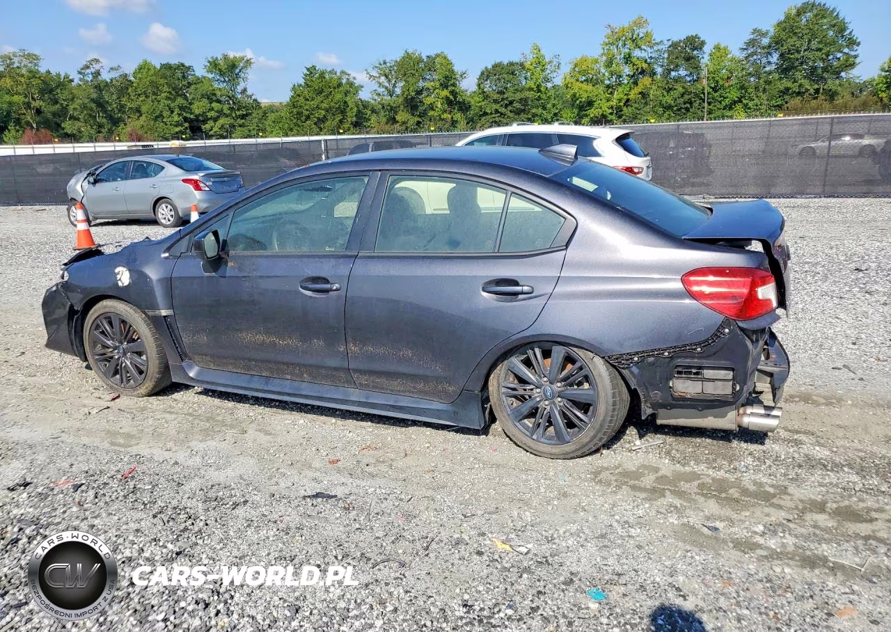 2015 Subaru Wrx VIN:JF1VA1A60F9820326 - 2