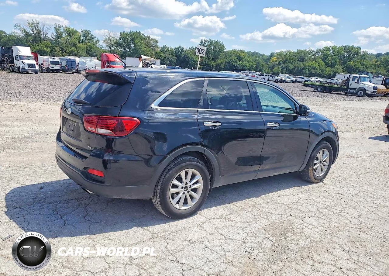 2019 Kia Sorento Lx V6 VIN:5XYPG4A54KG475210 - 3