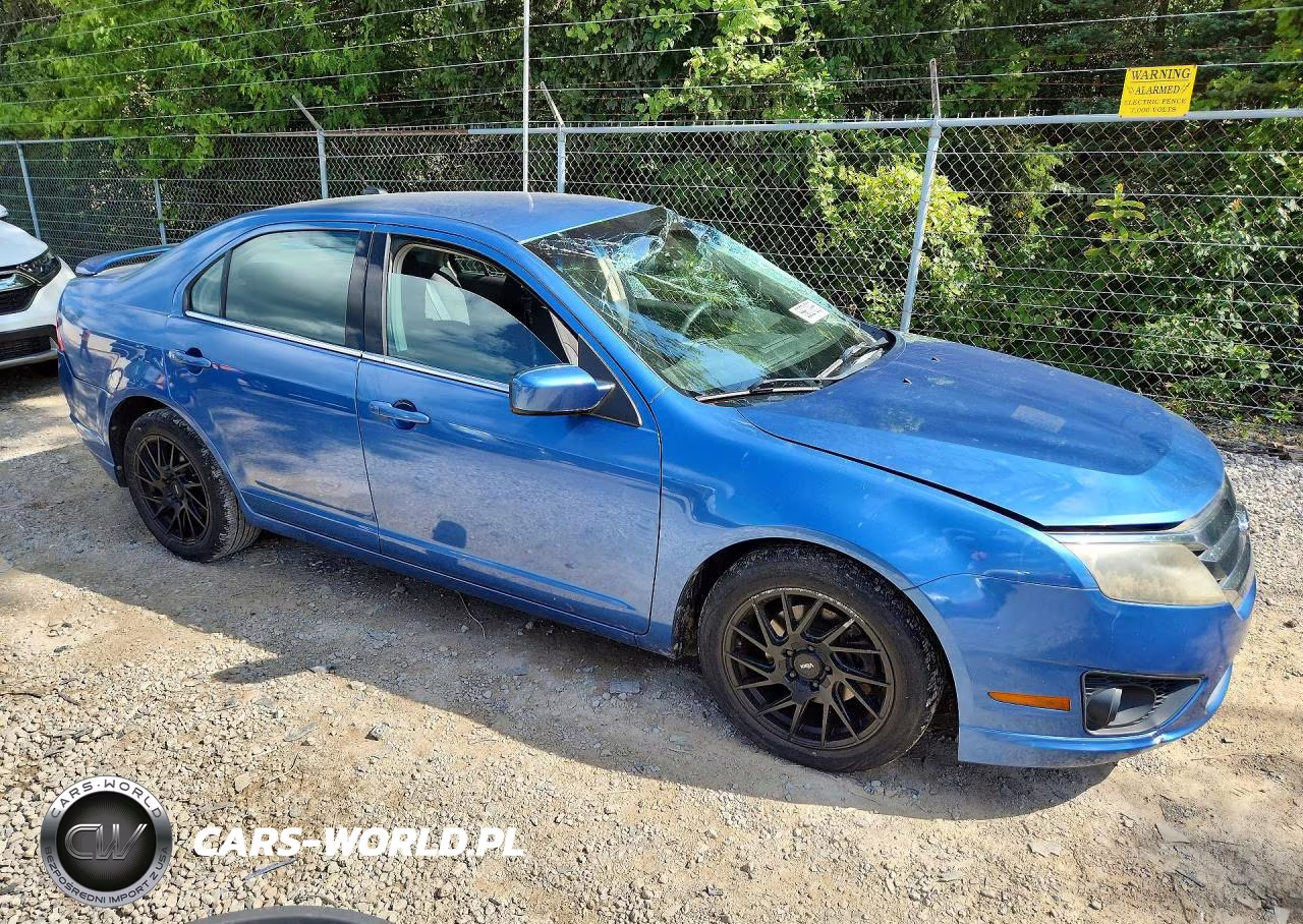 2010 Ford Fusion Se VIN:3FAHP0HA8AR124908 - 4
