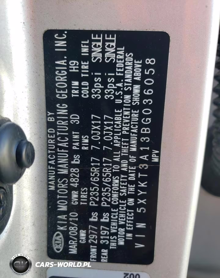 2011 Kia Sorento Ba VIN:5XYKT3A13BG036058 - 13