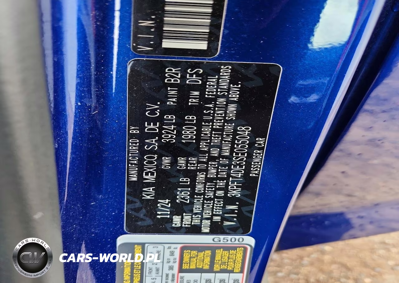 2025 Kia K4 Lxs VIN:3KPFT4DE3SE055048 - 12