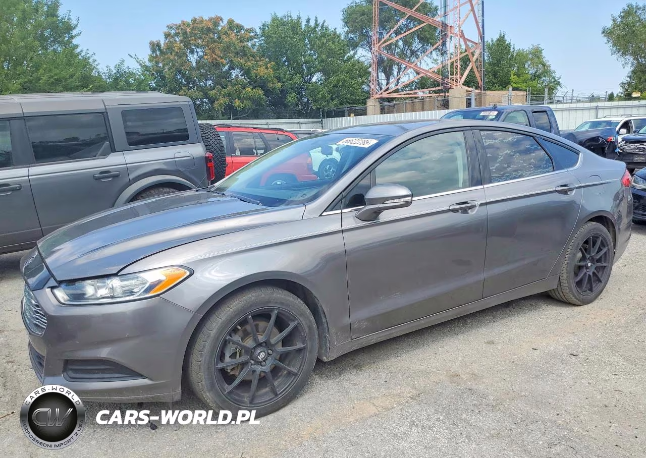 2014 Ford Fusion Se VIN:3FA6P0HD4ER373519 - 1