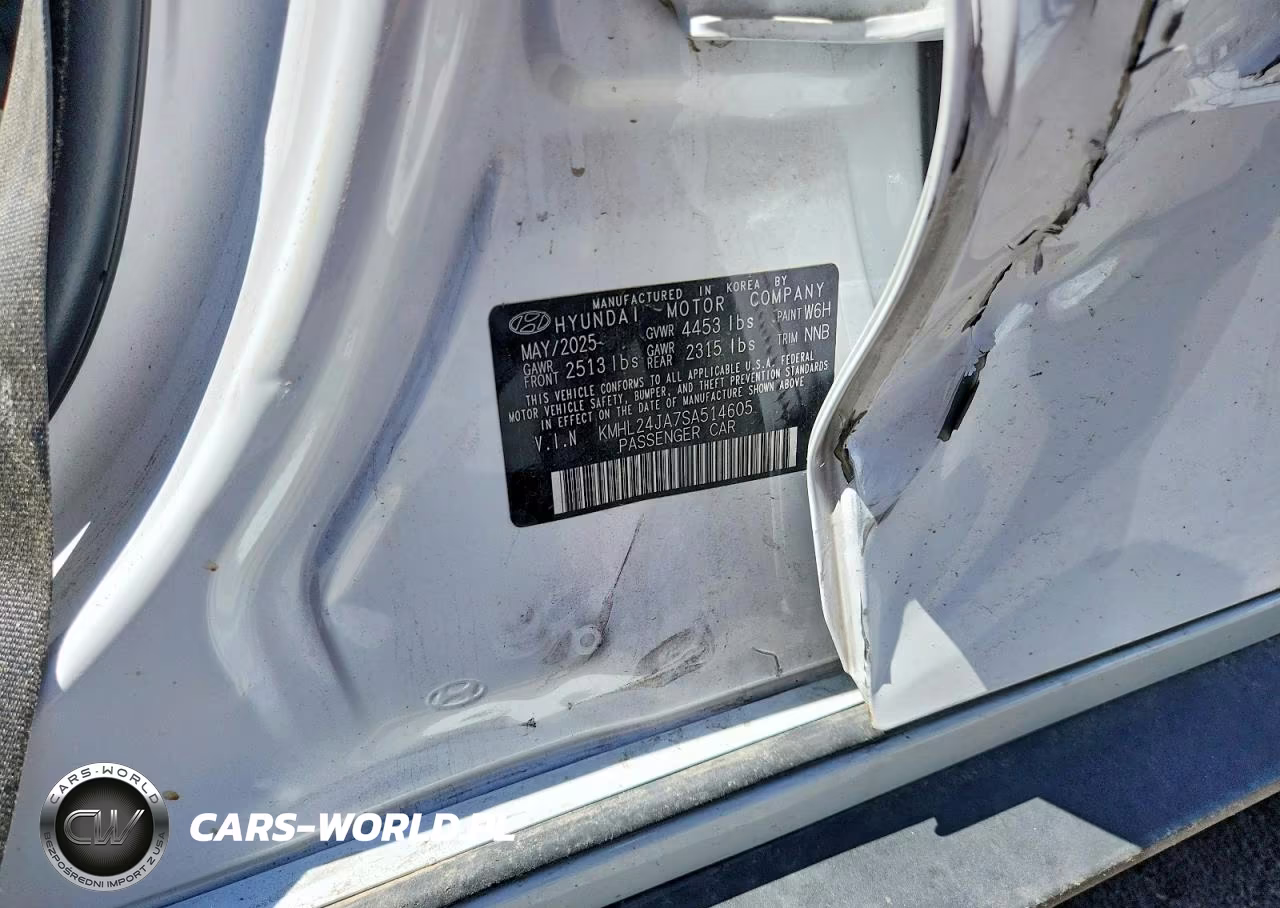 2025 Hyundai Sonata Se VIN:KMHL24JA7SA514605 - 12