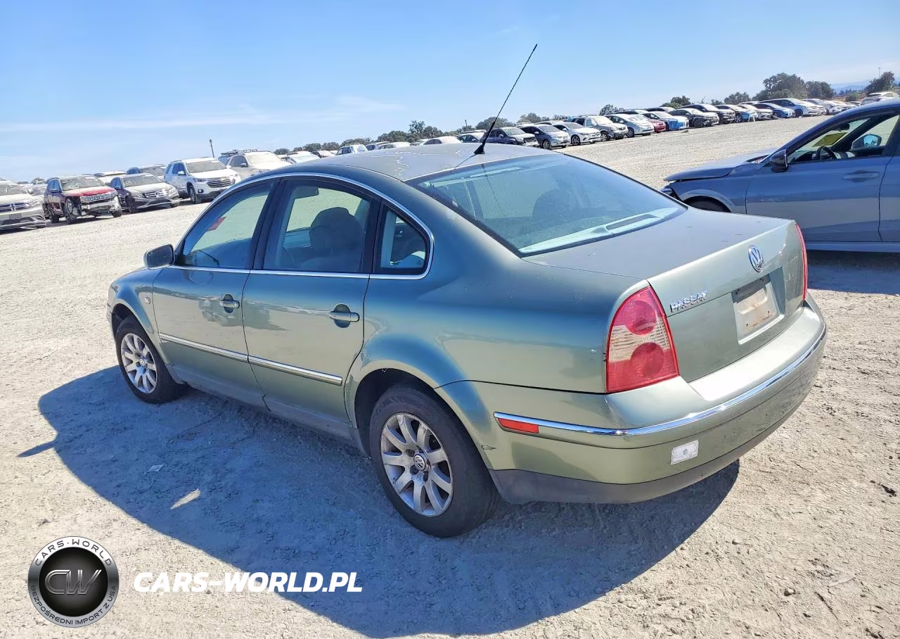 2003 Volkswagen Passat Gls VIN:WVWPD63B43P118812 - 2