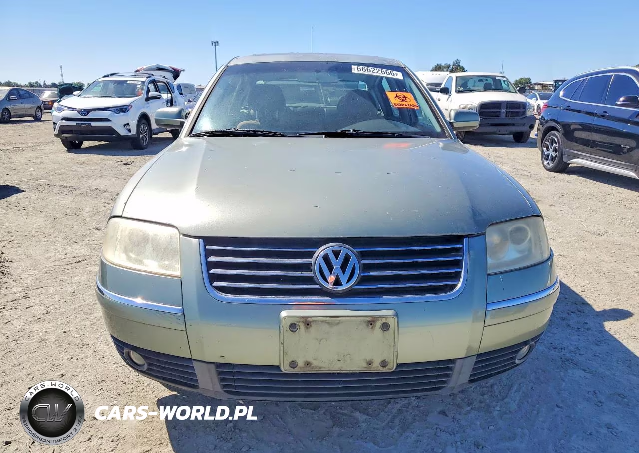 2003 Volkswagen Passat Gls VIN:WVWPD63B43P118812 - 5