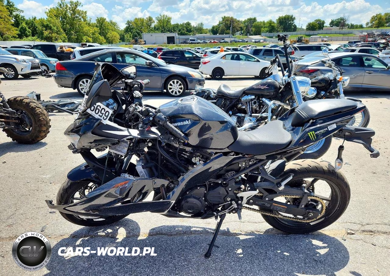 2023 Kawasaki Ex400 VIN:JKAEXKH1XPDAK8026 - 3