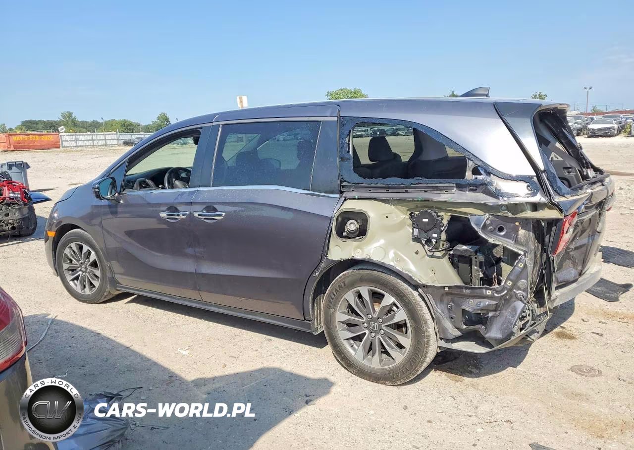 2022 Honda Odyssey Exl VIN:5FNRL6H78NB043061 - 2