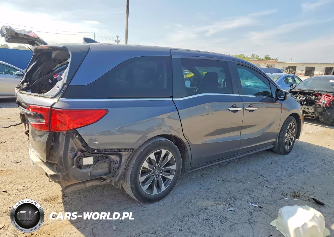 2022 Honda Odyssey Exl VIN:5FNRL6H78NB043061 - 3