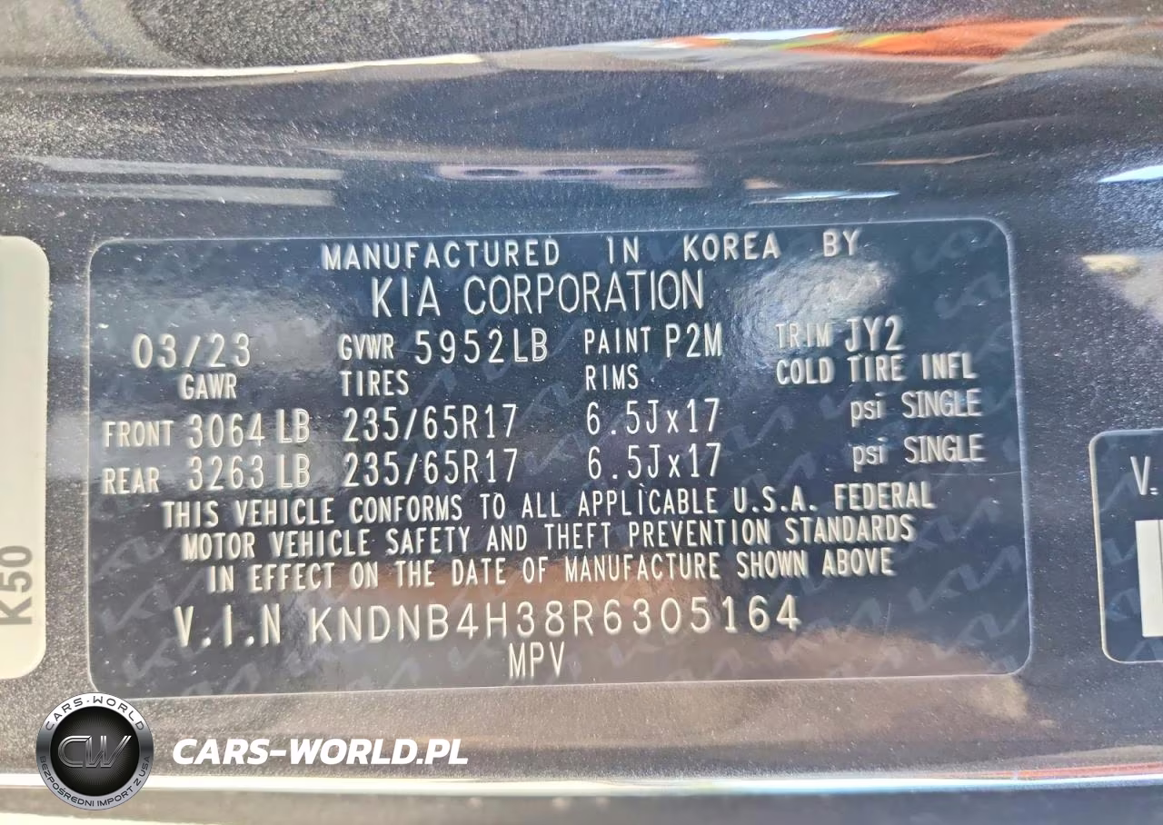 2024 Kia Carnival Lx VIN:KNDNB4H38R6305164 - 13