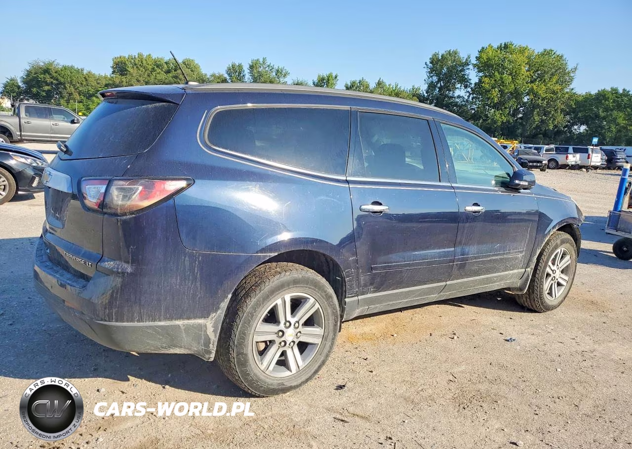 2015 Chevrolet Traverse Lt VIN:1GNKRGKD8FJ216602 - 3