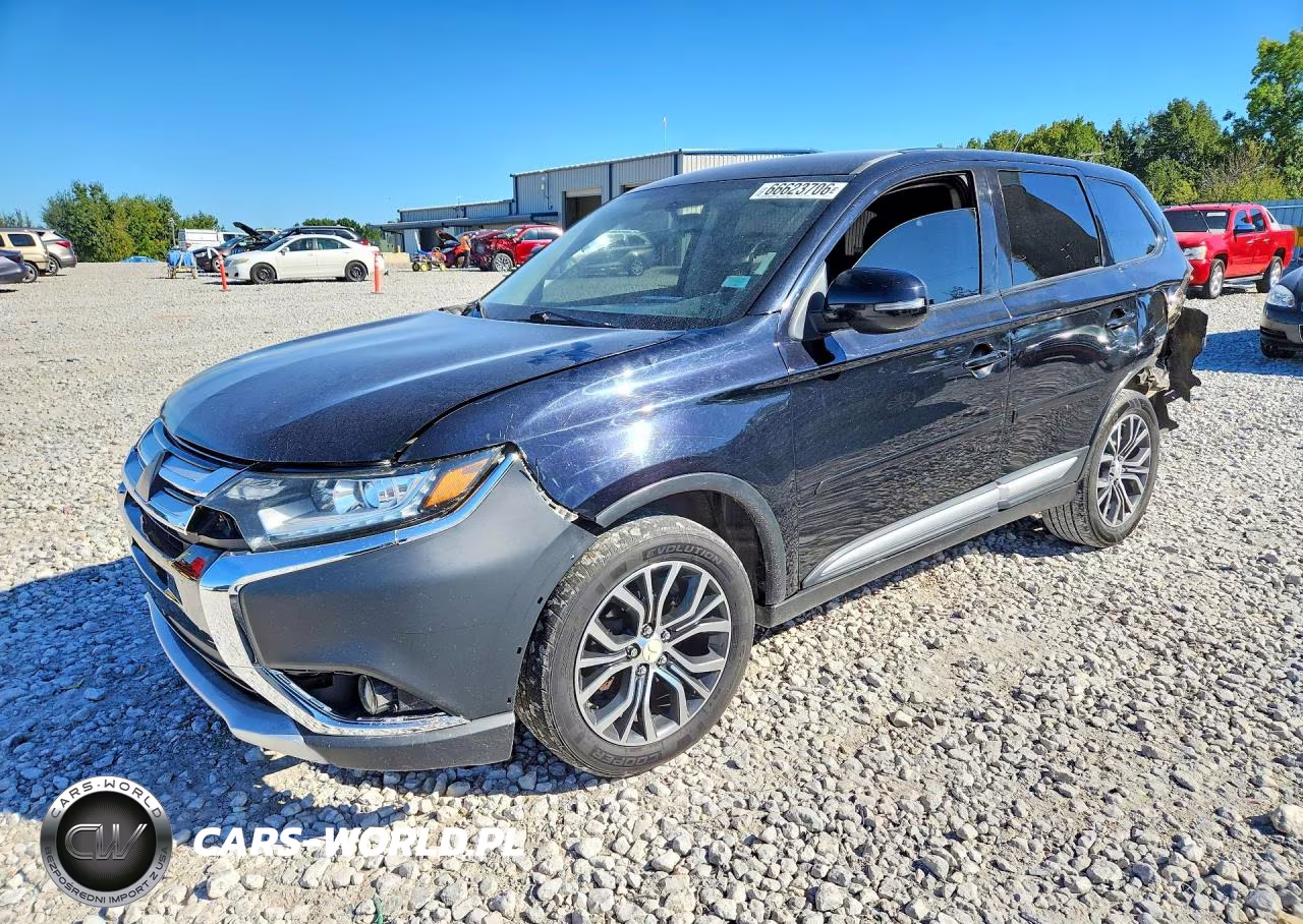 2016 Mitsubishi Outlander Se VIN:JA4AD3A34GZ039791 - 1
