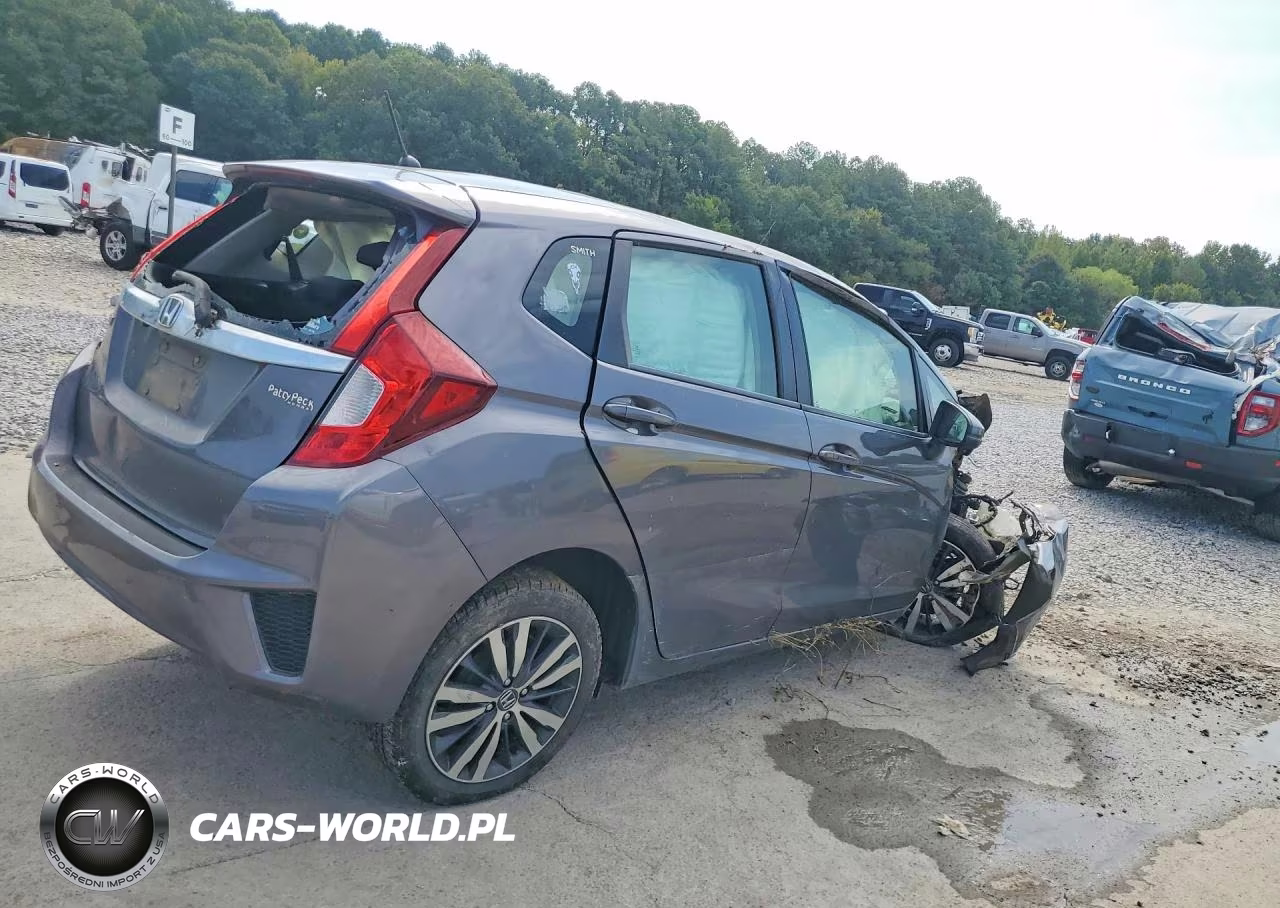 2015 Honda Fit Ex VIN:3HGGK5H8XFM762114 - 3