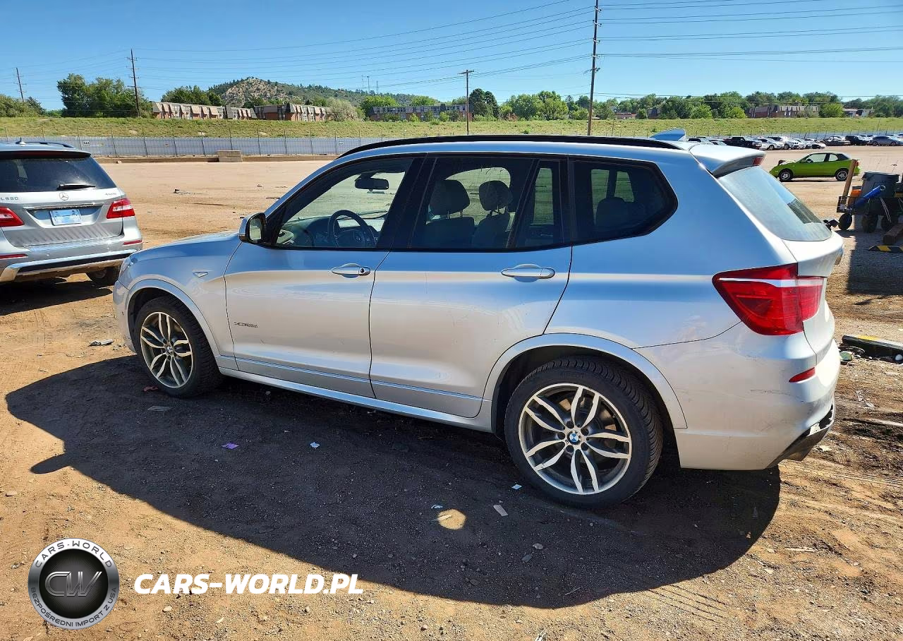 2016 BMW X3 xDrive28D VIN:5UXWY3C54G0F84300 - 2