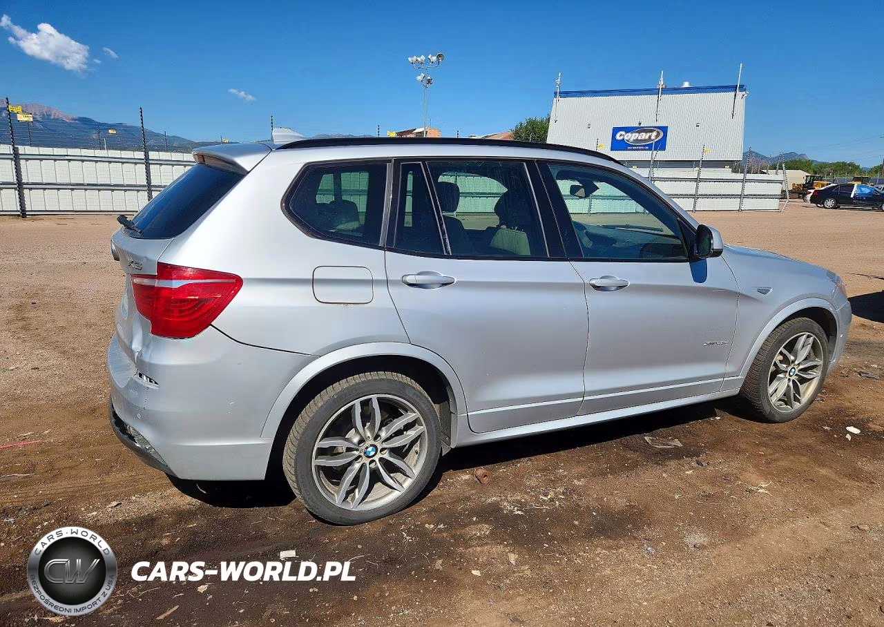 2016 BMW X3 xDrive28D VIN:5UXWY3C54G0F84300 - 3