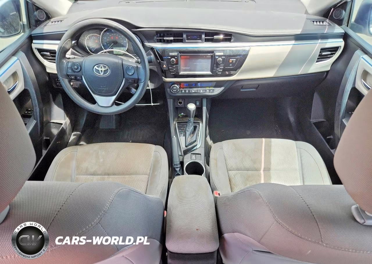 2015 Toyota Corolla L VIN:5YFBURHE9FP192485 - 8