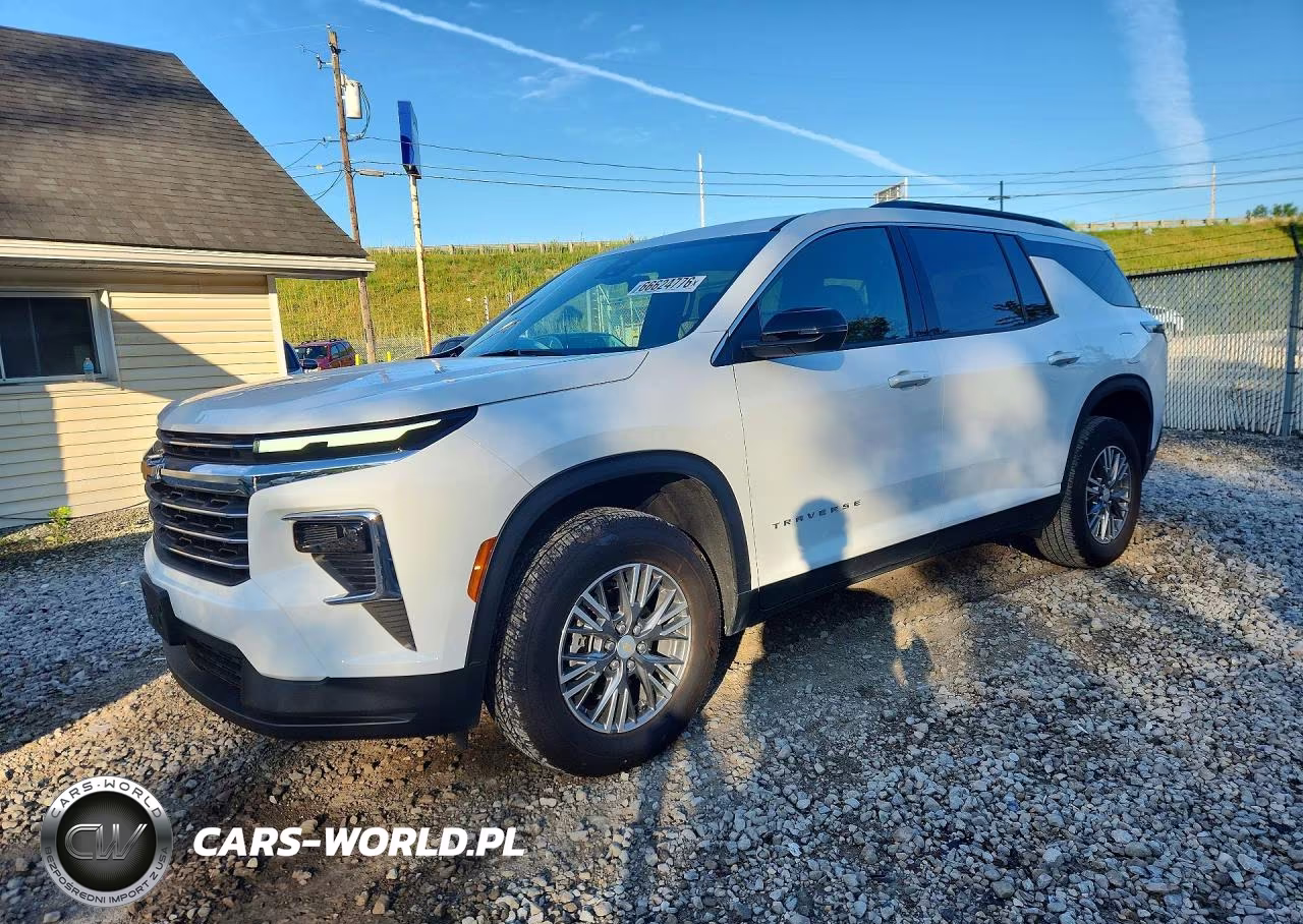 2025 Chevrolet Traverse Lt VIN:1GNERGRSXSJ132308 - 1