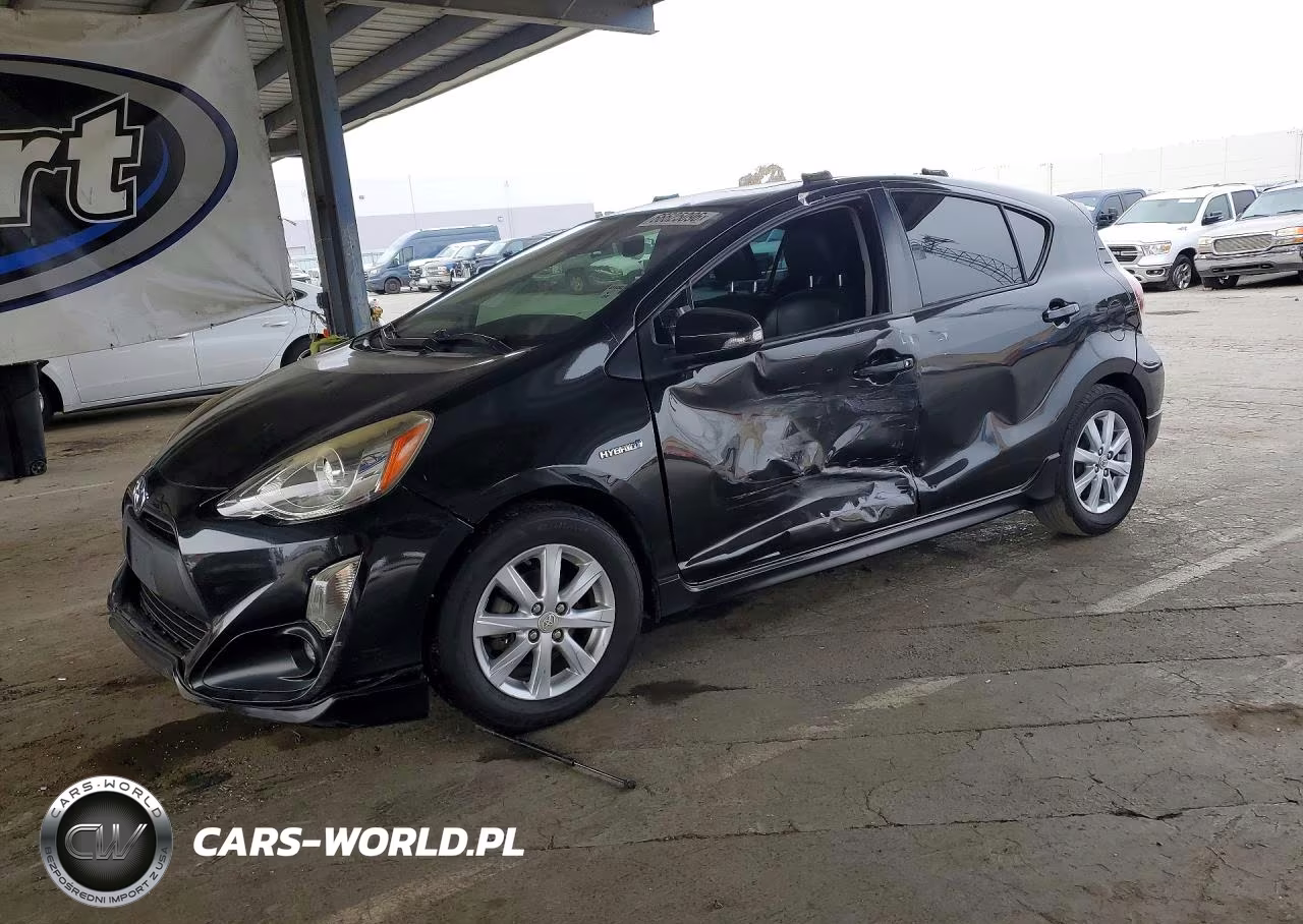 2017 Toyota Prius C Four VIN:JTDKDTB32H1592495 - 1