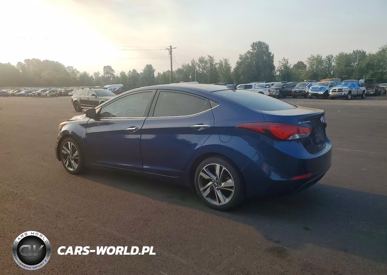 2015 Hyundai Elantra Limited VIN:5NPDH4AE6FH556885 - 2