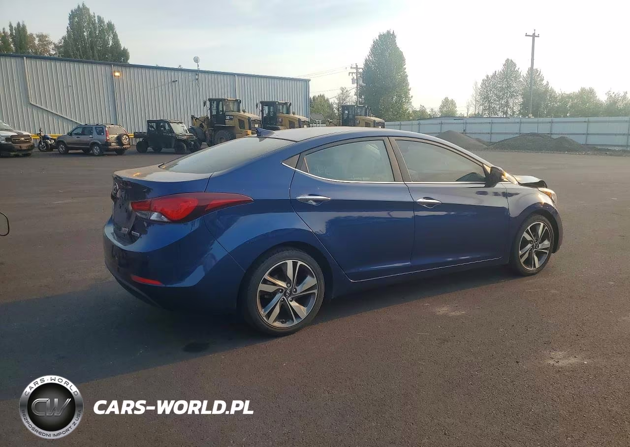 2015 Hyundai Elantra Limited VIN:5NPDH4AE6FH556885 - 3