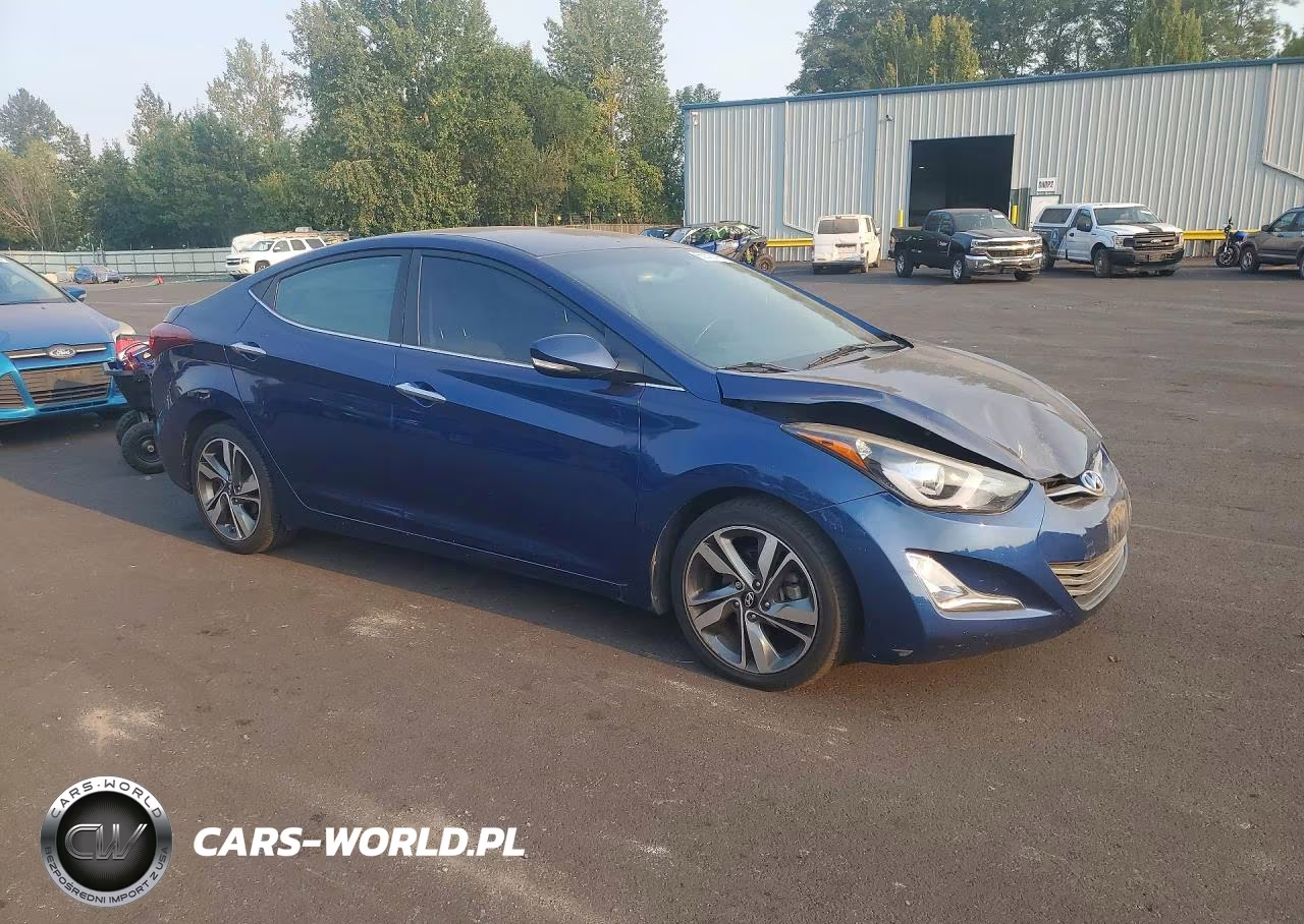 2015 Hyundai Elantra Limited VIN:5NPDH4AE6FH556885 - 4