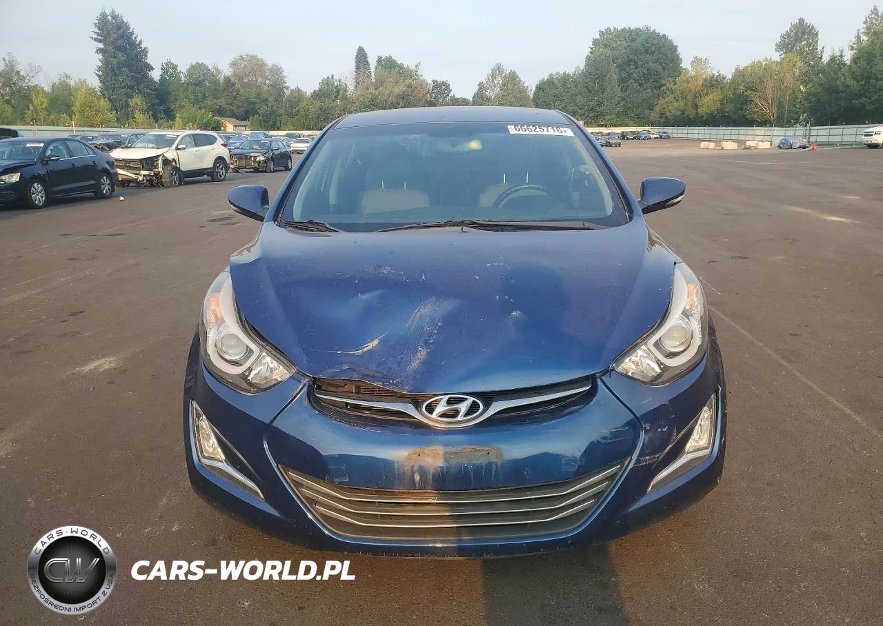 2015 Hyundai Elantra Limited VIN:5NPDH4AE6FH556885 - 5