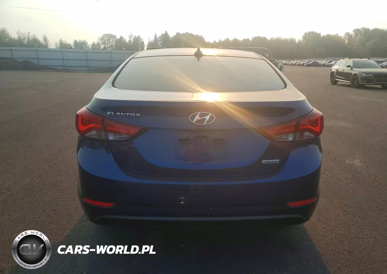 2015 Hyundai Elantra Limited VIN:5NPDH4AE6FH556885 - 6