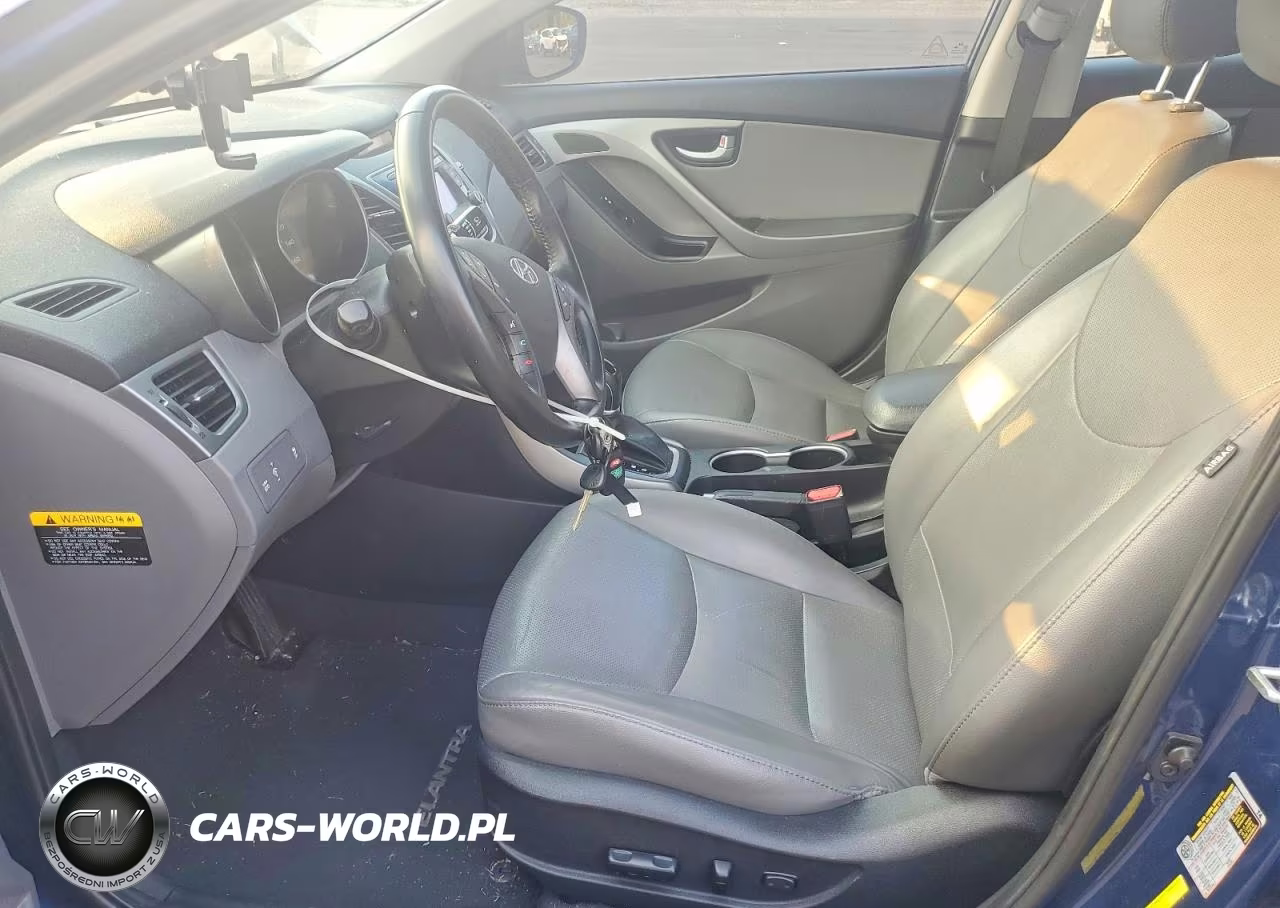 2015 Hyundai Elantra Limited VIN:5NPDH4AE6FH556885 - 7