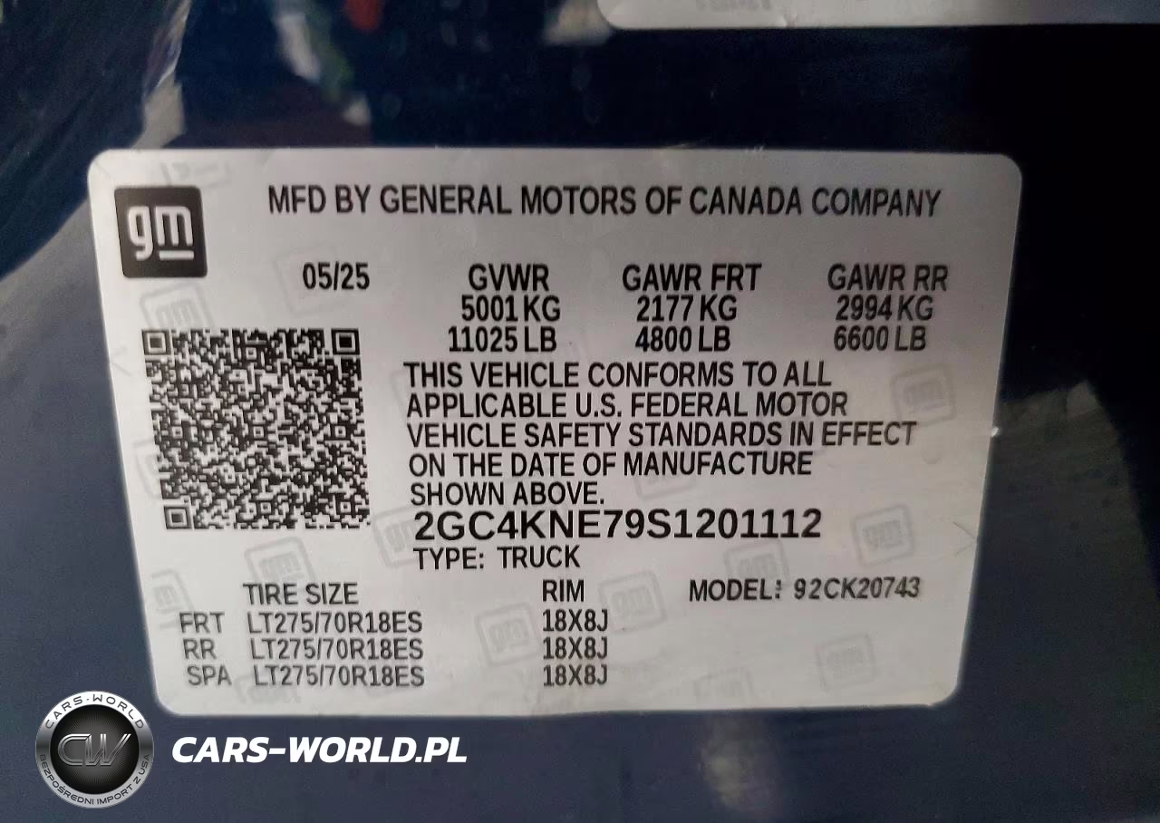 2025 Chevrolet Silverado K2500 Heavy Duty Lt VIN:2GC4KNE79S1201112 - 13