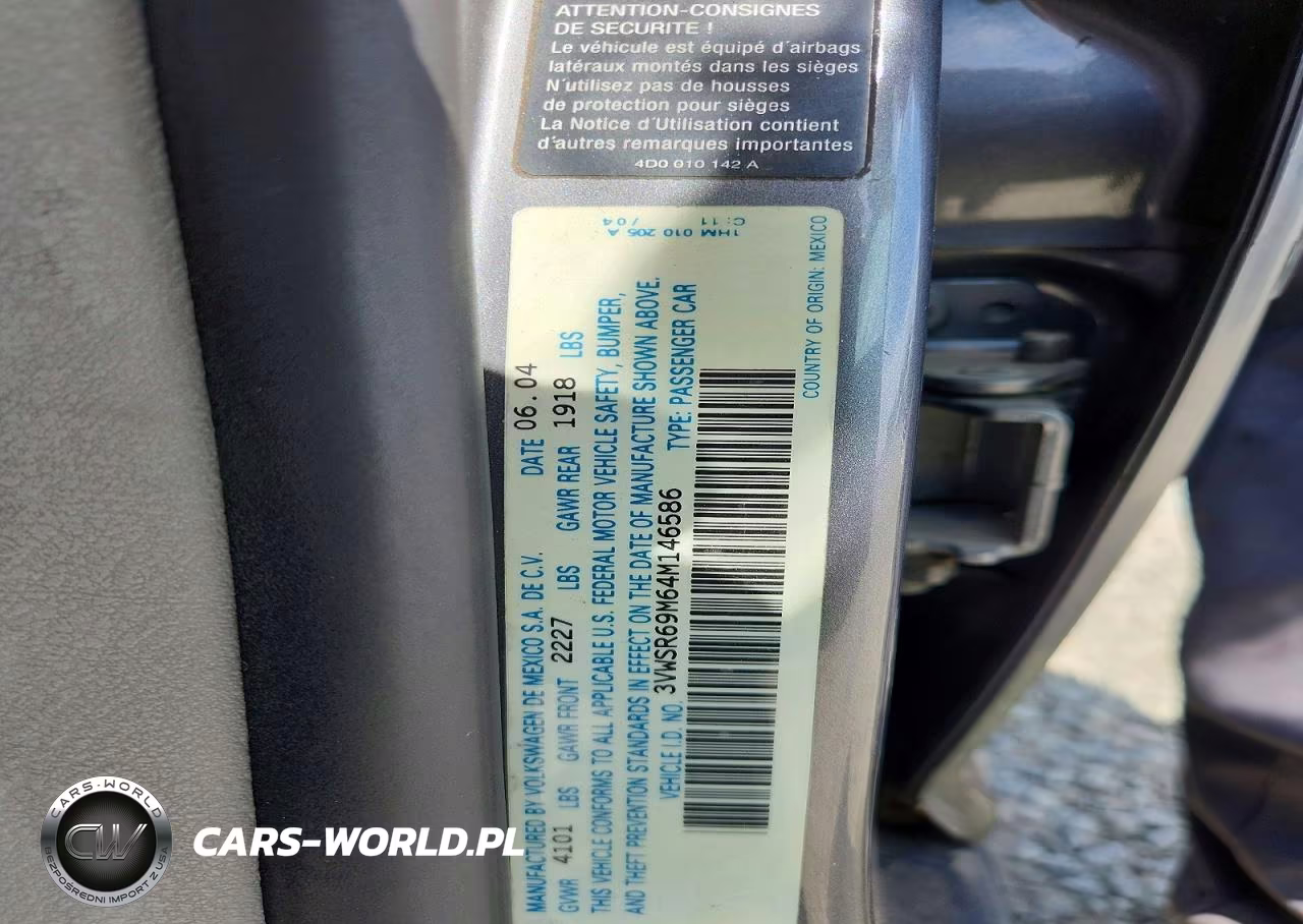 2004 Volkswagen Jetta Gls Tdi VIN:3VWSR69M64M146586 - 12