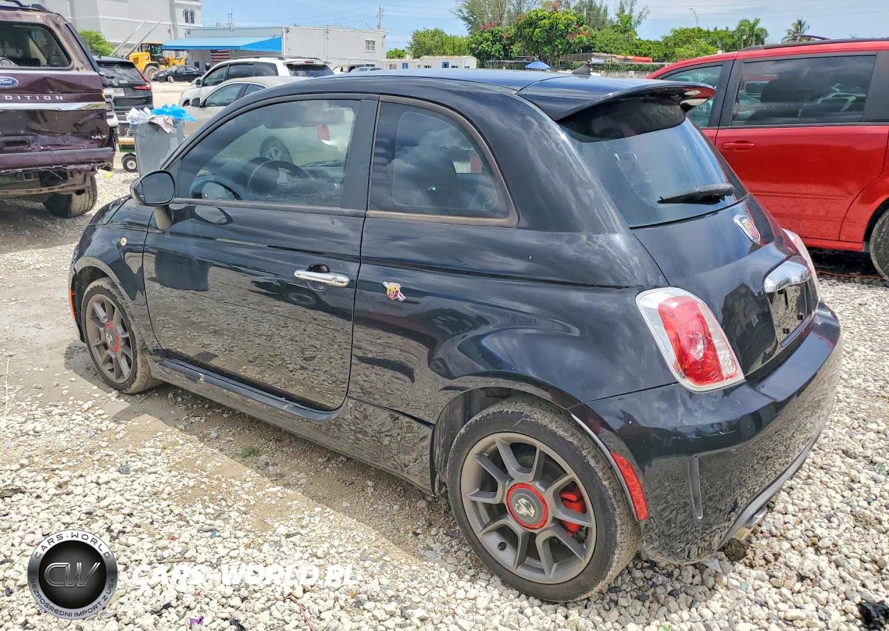 2012 Fiat 500 Abarth VIN:3C3CFFFH7CT291040 - 2
