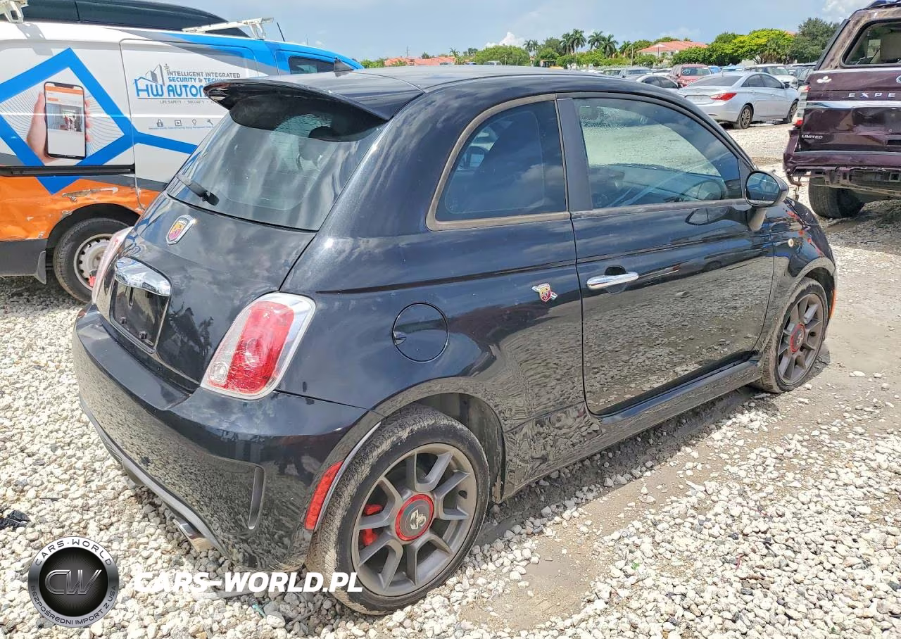 2012 Fiat 500 Abarth VIN:3C3CFFFH7CT291040 - 3