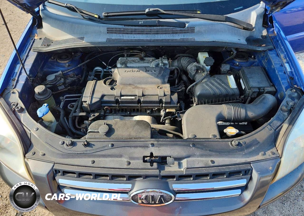 2008 Kia Sportage Lx VIN:KNDJF724287507433 - 12