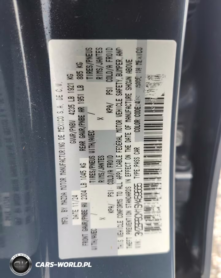 2025 Mazda 3 Preferred VIN:3MZBPBCM1SM459565 - 12