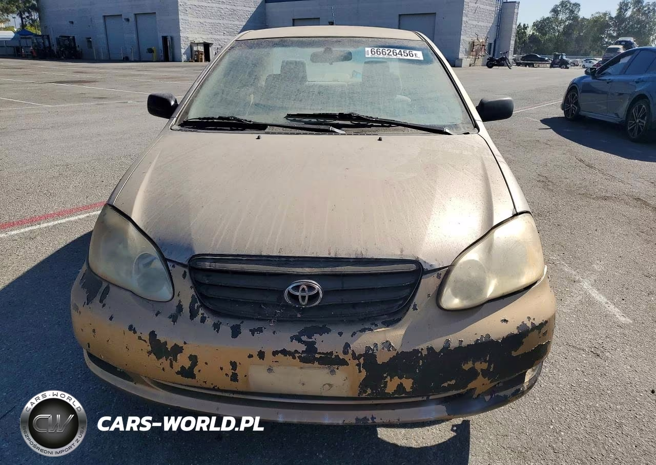 2004 Toyota Corolla Ce VIN:1NXBR32E44Z203878 - 5