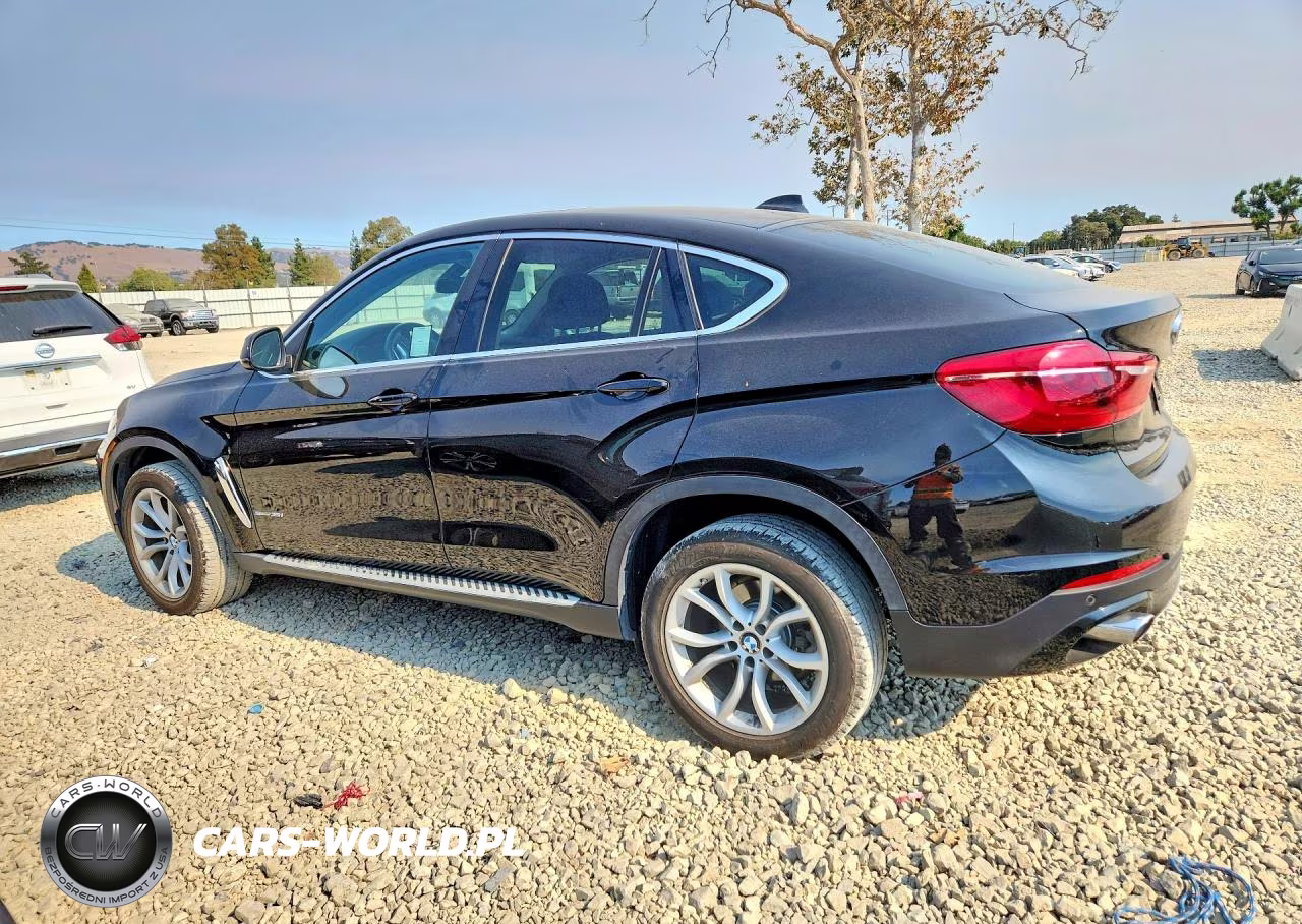 2016 BMW X6 Sdrive35I VIN:5UXKU0C56G0F93329 - 2