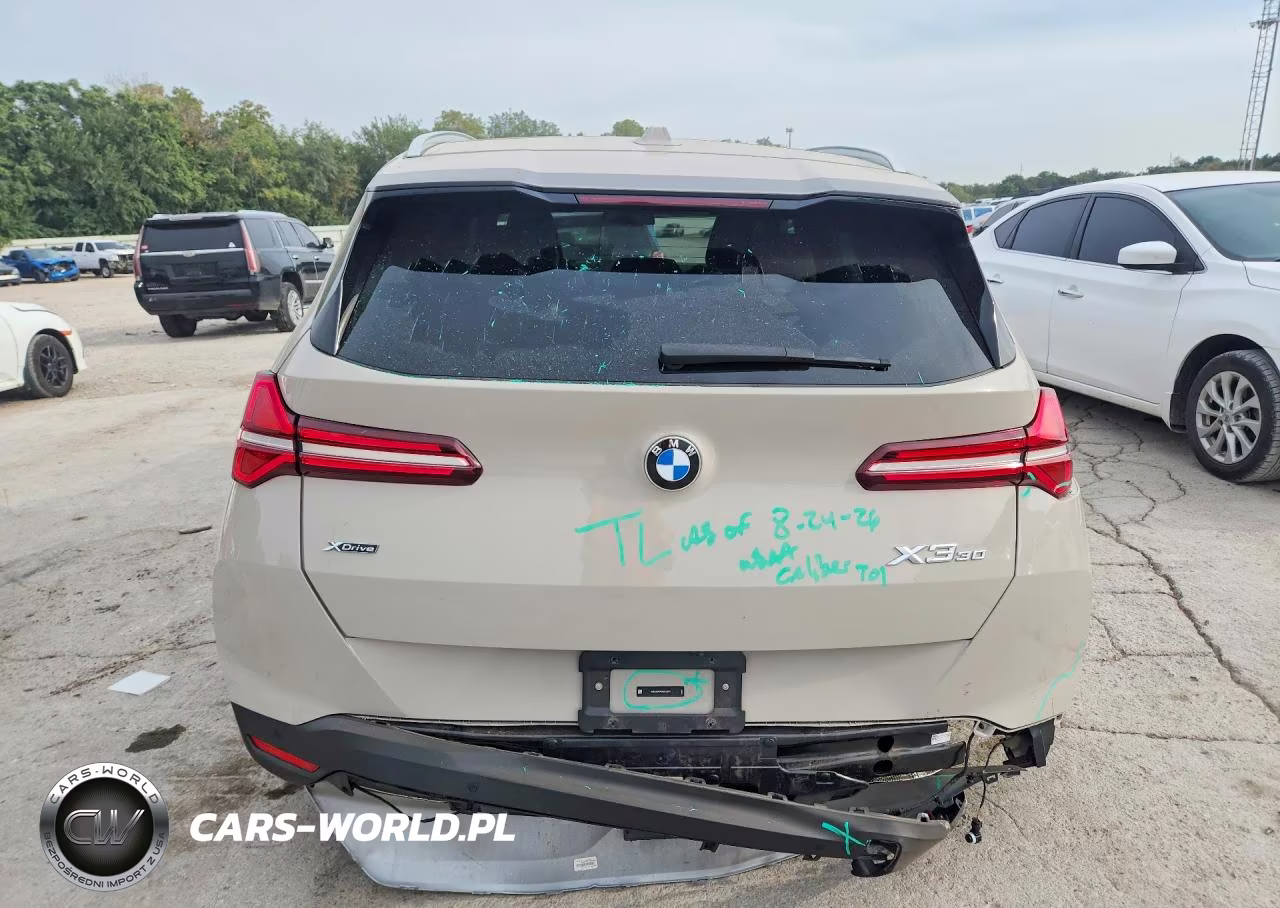 2025 BMW X3 30 xDrive VIN:5UX53GP04S9Z72631 - 6