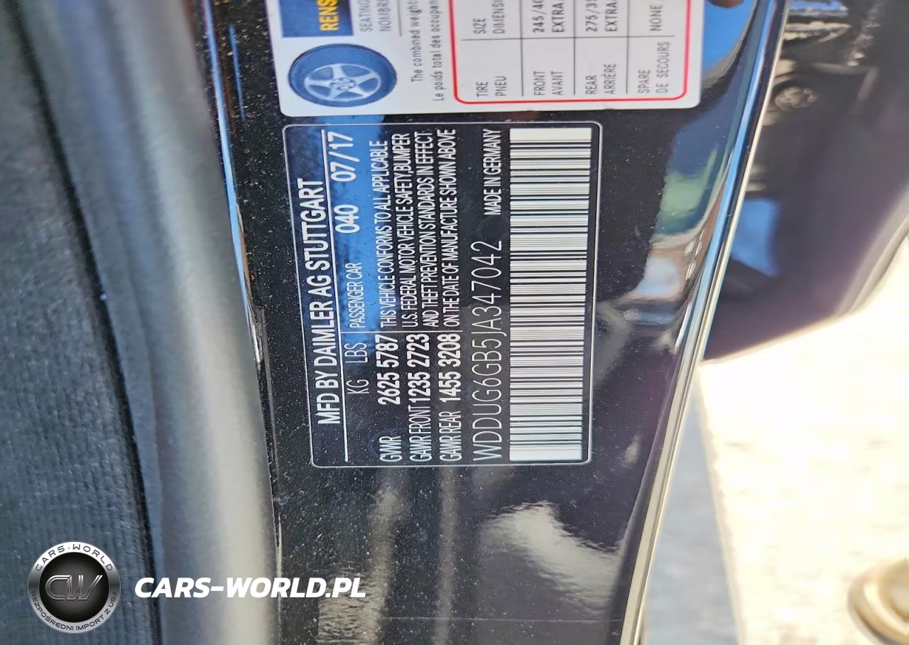 2018 Mercedes-Benz S 450 VIN:WDDUG6GB5JA347042 - 13