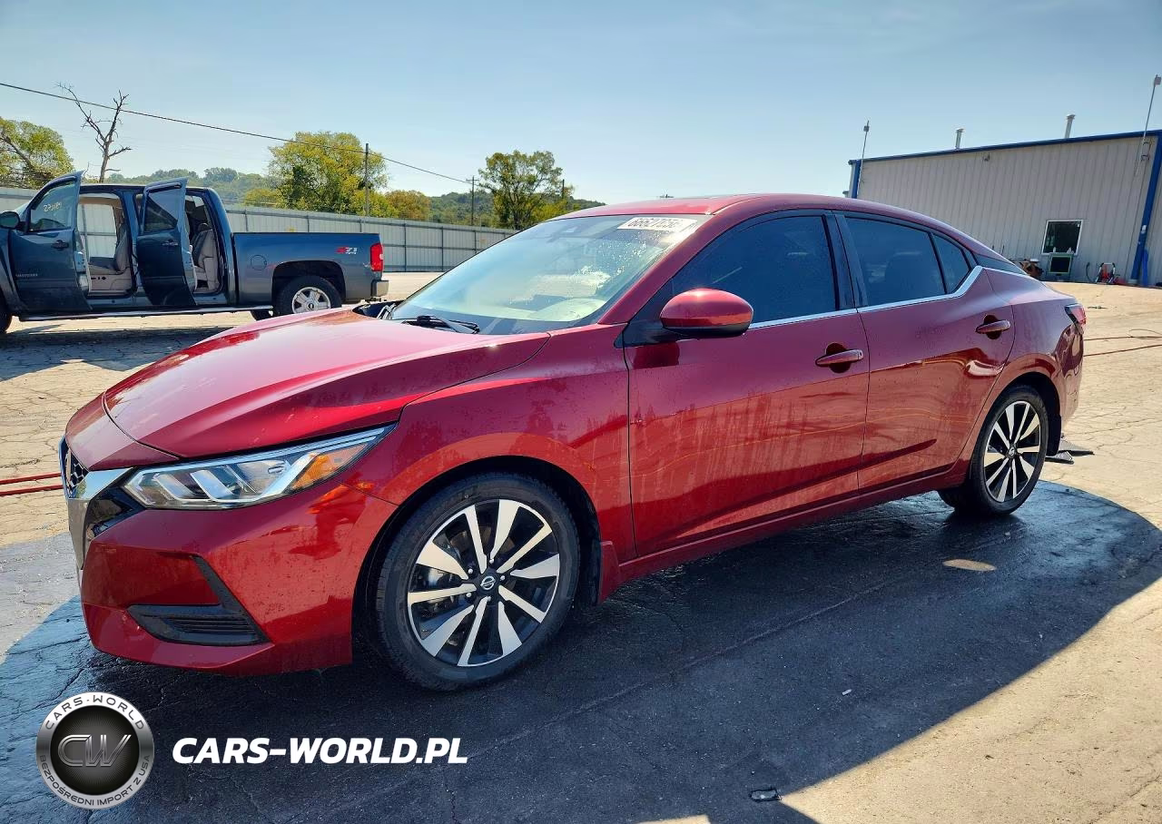 2023 Nissan Sentra Sv VIN:3N1AB8CV8PY244356 - 1
